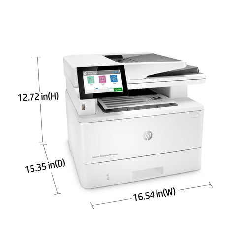 HP LaserJet Enterprise MFP M430f, Black and white, Printer for Business, Print, copy, scan, fax, 50-sheet ADF; Two-sided printing; Two-sided scanning; Front-facing USB printing; Compact Size; Energy Efficient; Strong Security HP LaserJet Enterprise MFP M430f, Black and white, Printer for Business, Print, copy, scan, fax, 50-sheet ADF; Two-sided printing; Two-sided scanning; Front-facing USB printing; Compact Size; Energy Efficient; Strong Security